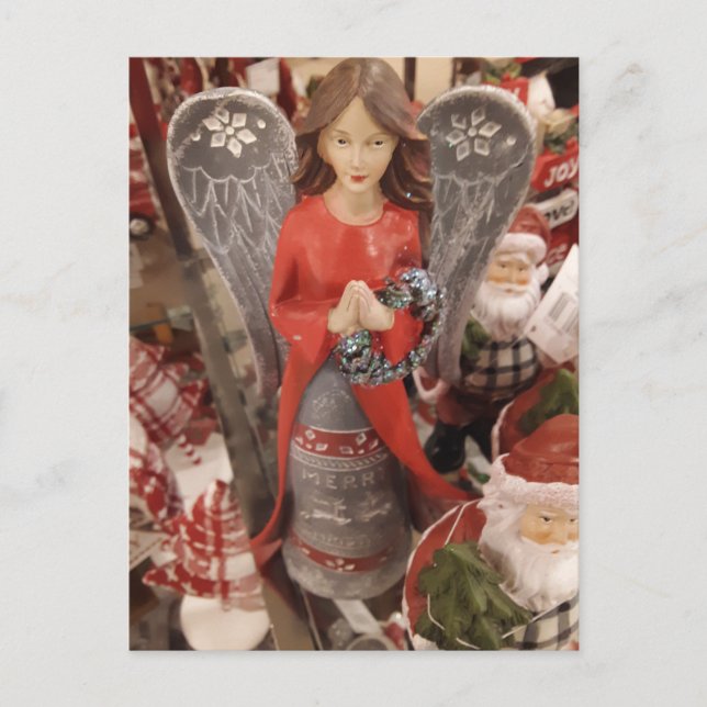 Postal Ángel Rojo (Anverso)