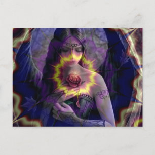 Postal Angel Rosa