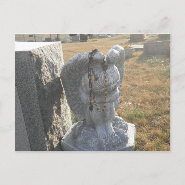 Postal Ángel Solemn (Anverso)