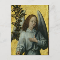 Ángel sosteniendo una rama de oliva