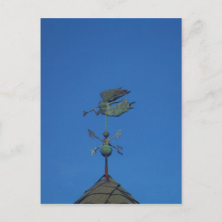 Postal Angel Weather Vane