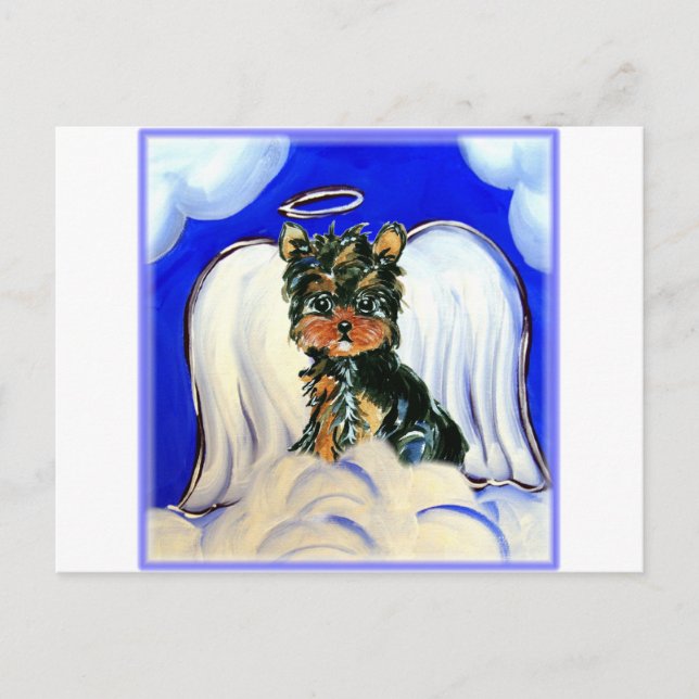 Postal Angel Yorkie Poo (Anverso)
