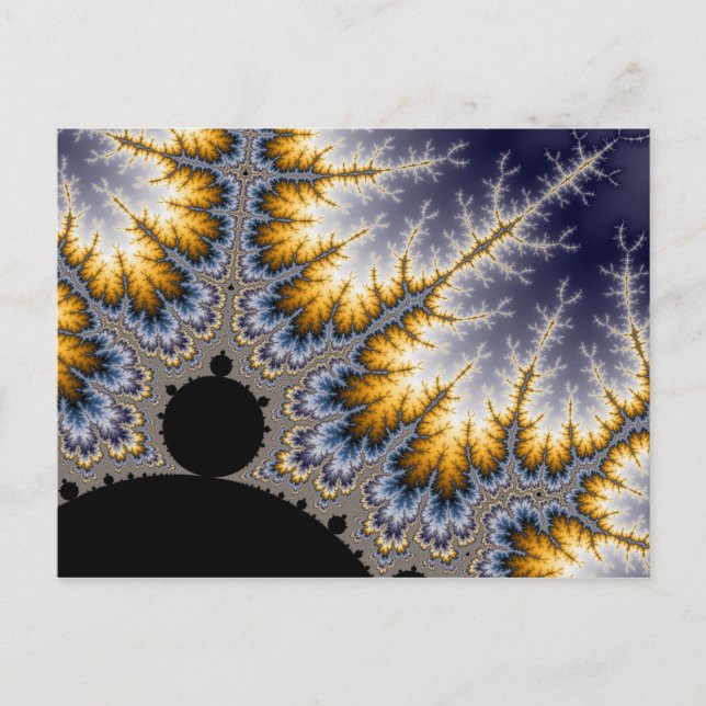 Postal Angela - Fractal (Anverso)