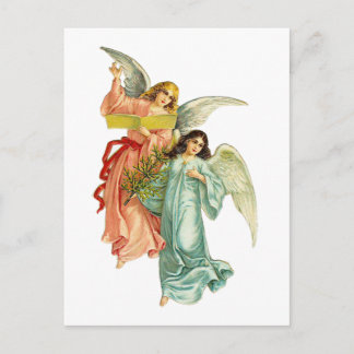 Postal Ángeles celestiales