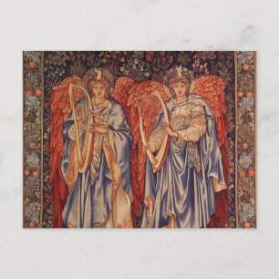 Postal Angeli Laudantes de Sir Edward Coley Burne Jones