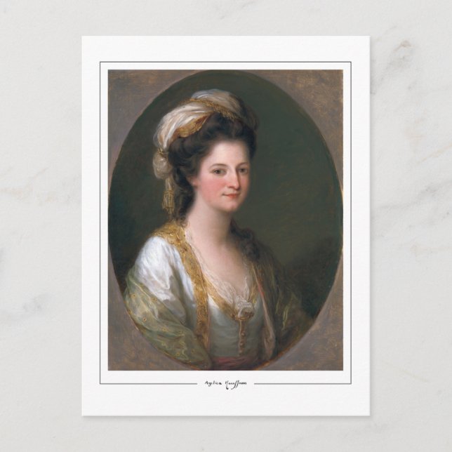 Postal Angelica Kauffman #7 - Postcarta Bella Artes (Anverso)