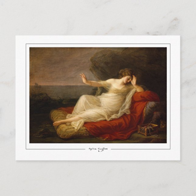 Postal Angelica Kauffman #8 - Postcarta Bella Artes (Anverso)