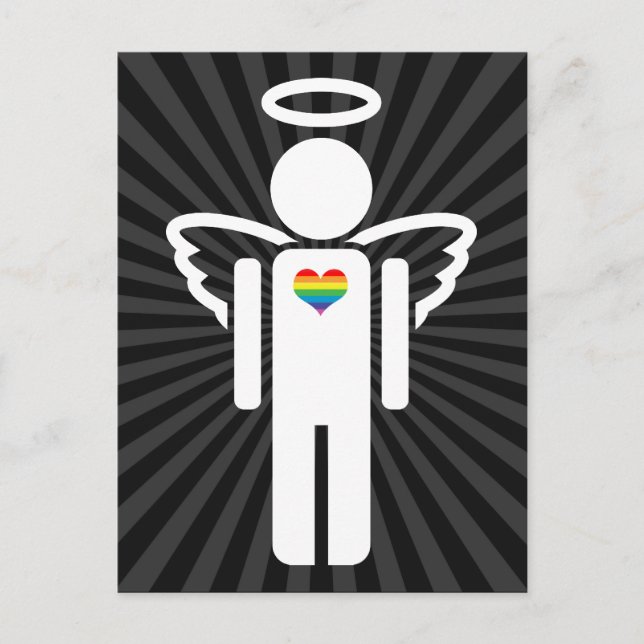 Postal angelicón. (Anverso)