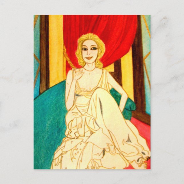 Postal Angelique (Anverso)