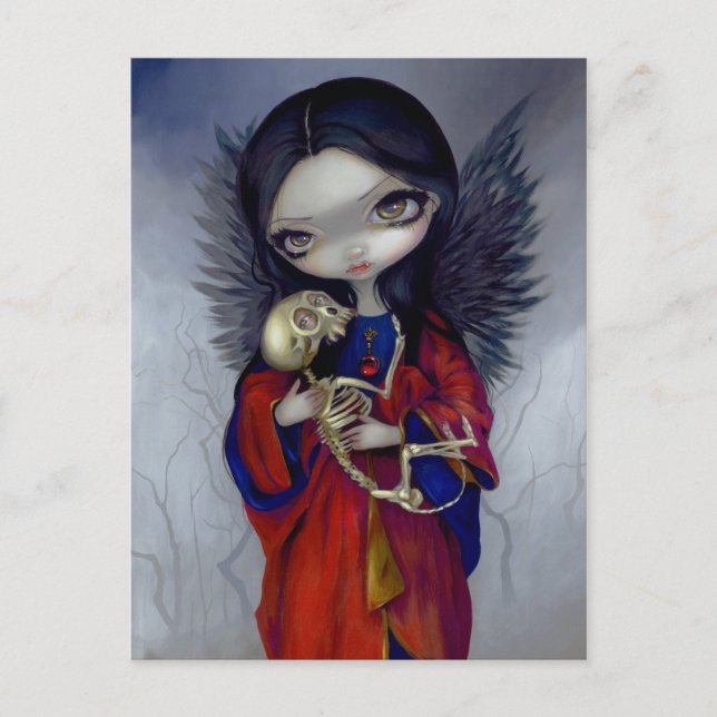 Postal "Angelo della Morte" (Anverso)