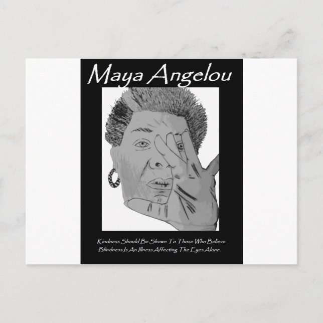 Postal Angelou Quote Greeting (Anverso)
