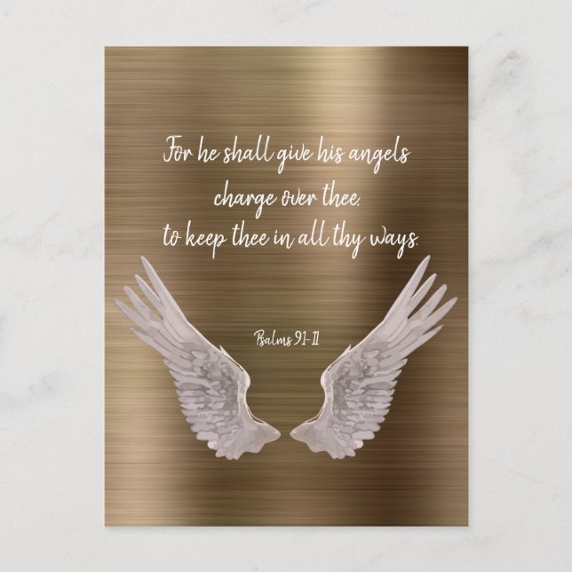 Postal Angels Bible Verse (Anverso)