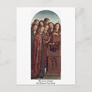 Postal Angels De Música De Hubert Van Eyck