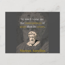 Postal Anger Hurts You Most: Marcus Aurelius on Restraint