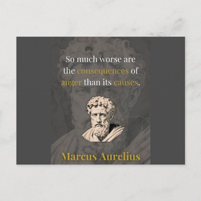 Postal Anger Hurts You Most: Marcus Aurelius on Restraint (Anverso)