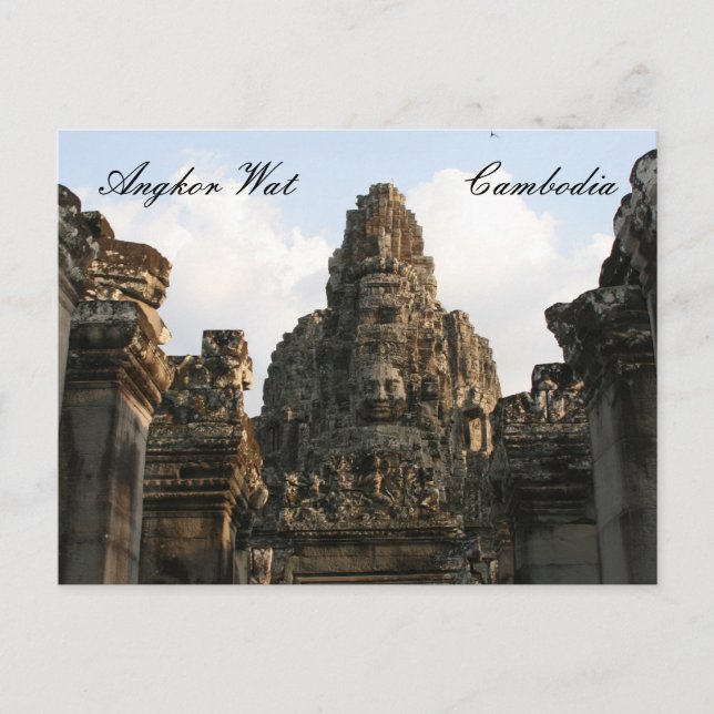 Postal angkor cambo (Anverso)