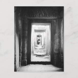 Postal Angkor Camboya, puertas Preah Khan 2