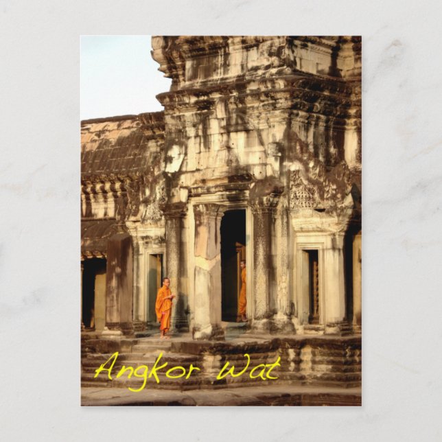 Postal Angkor Wat (Anverso)