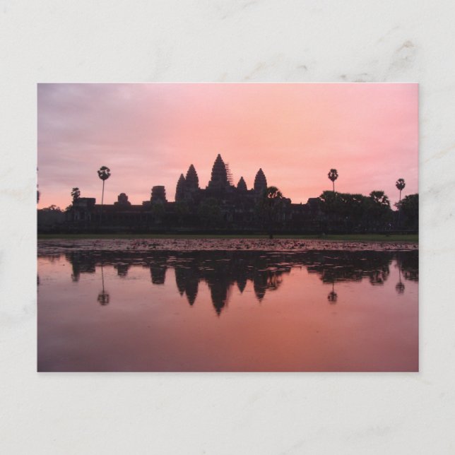 Postal Angkor Wat (Anverso)