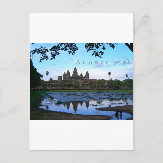 Postal Angkor Wat 01 (Anverso)