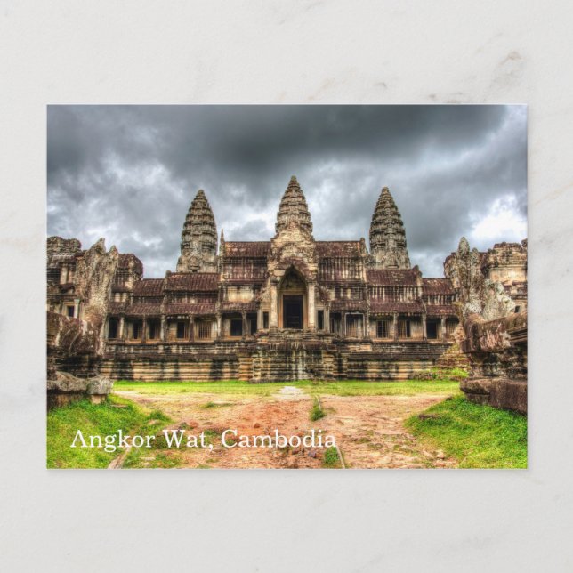 Postal Angkor Wat Cambodia (Anverso)