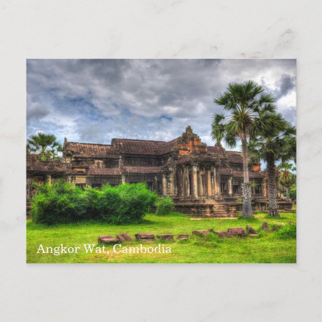 Postal Angkor Wat Cambodia (Anverso)