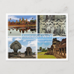 Postal ANGKOR WAT - Camboya - Awatdevatasuppeleve - Naga