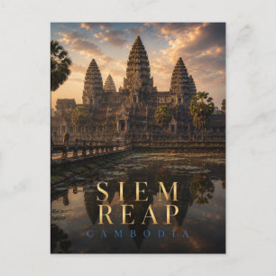 Postal Angkor Wat Camboya REALMS