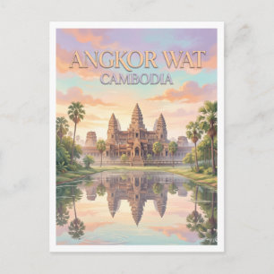 Postal Angkor Wat Siem Reap Camboya