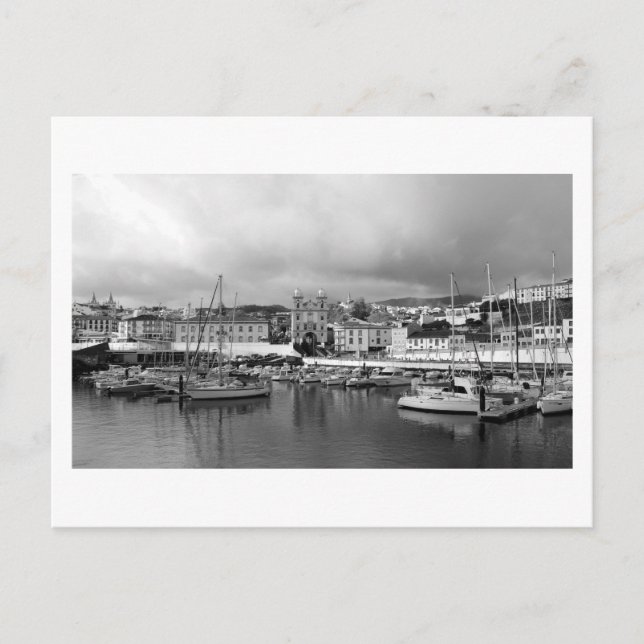 Postal Angra do Heroismo: Terceira, las Azores (Anverso)