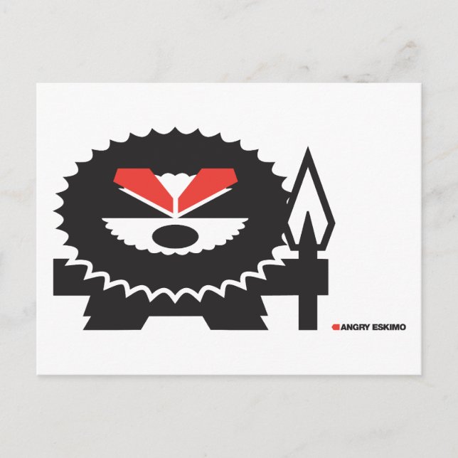 Postal Angry Eskimo (Anverso)