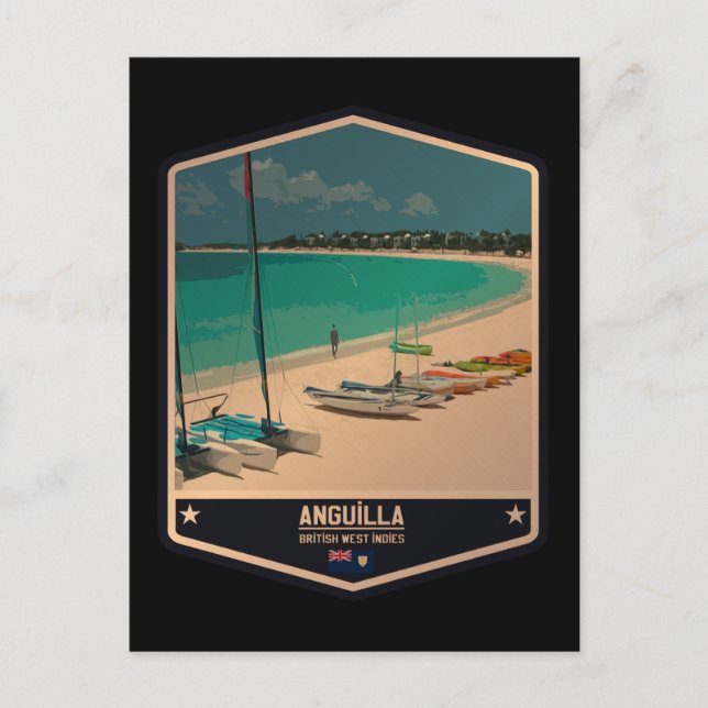 Postal Anguila (Anverso)