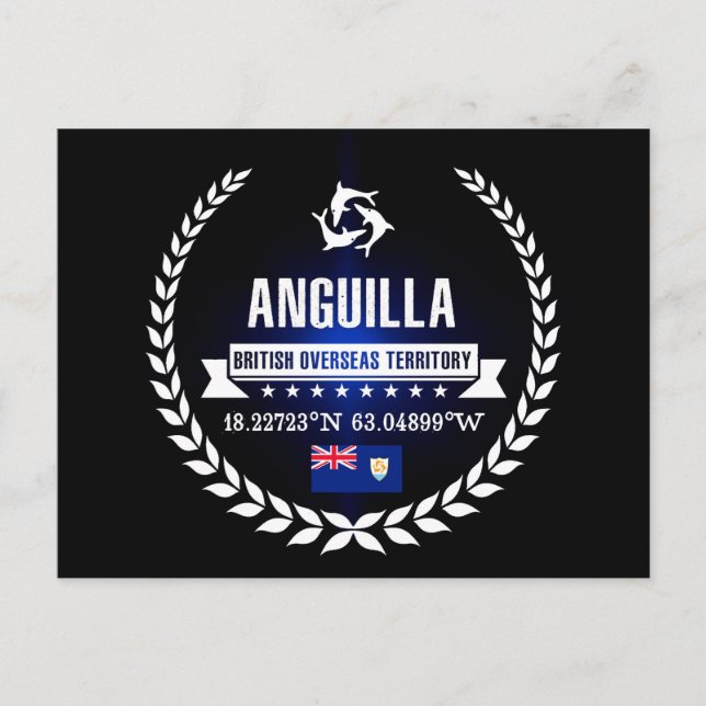 Postal Anguila (Anverso)