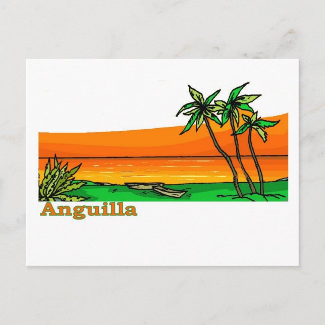 Postal Anguila (Anverso)