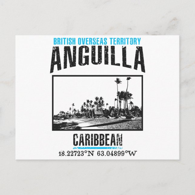Postal Anguila (Anverso)