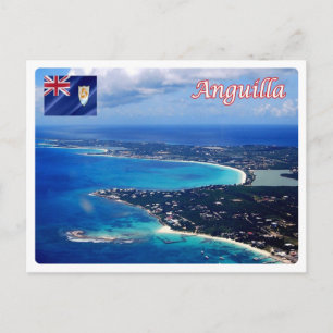 Postal Anguila - Porción occidental -