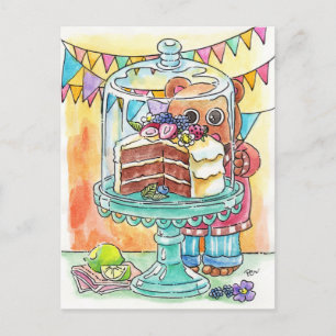 Postal Anhelo de pastel