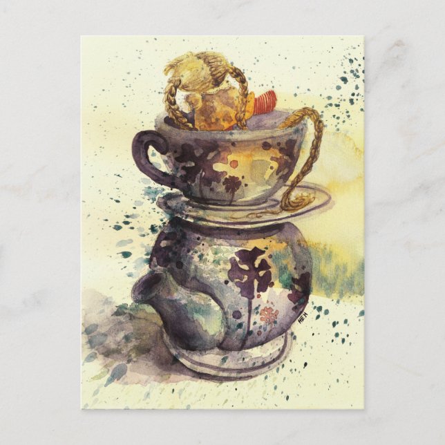 Postal ani de té (Anverso)