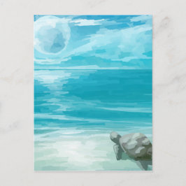 Postal Anidación de tortuga acuática