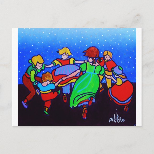 Postal Anillo alrededor de los dos Rosie (Anverso)