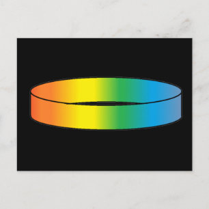 Postal Anillo arco iris