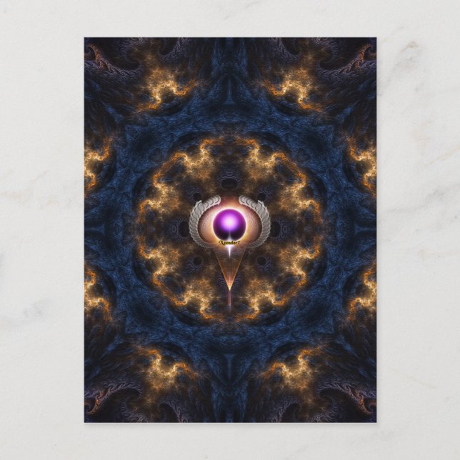 Postal Anillo de Fuego de Dragones (Anverso)