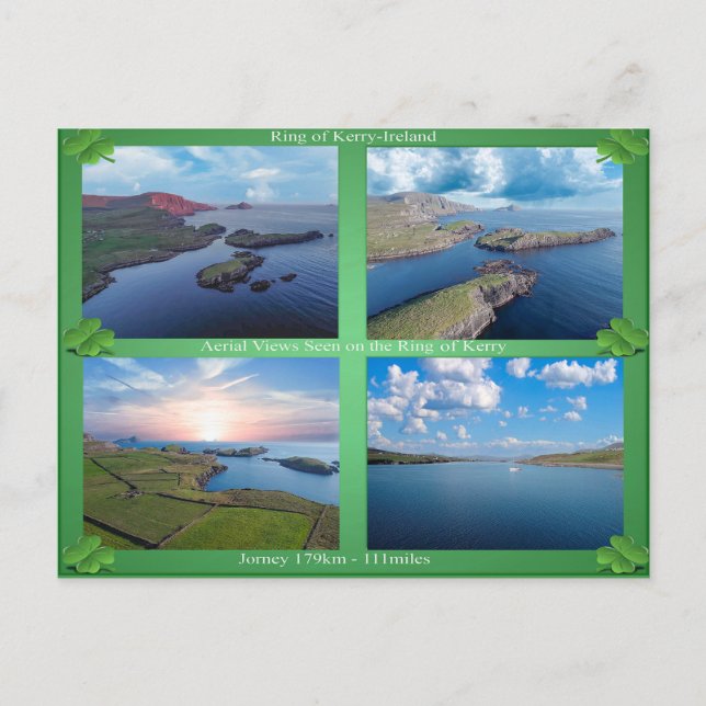 Postal Anillo de Kerry (Anverso)