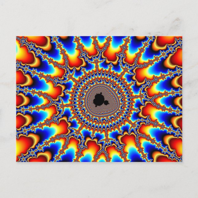 Postal Anillo de llama (Anverso)