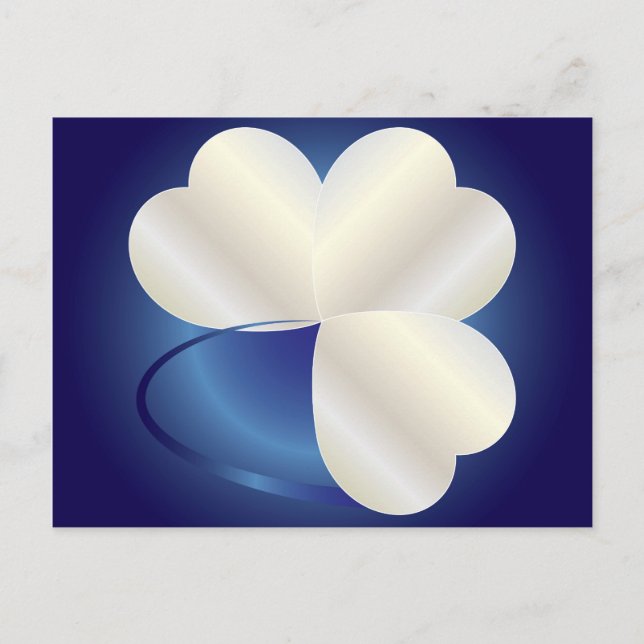 Postal Anillo de tres corazones (Anverso)