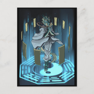 Postal Anillo mágico Yin Yang