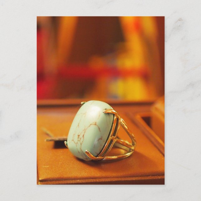 Postal Anillo turqouise (Anverso)
