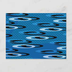 Postal Anillos azules