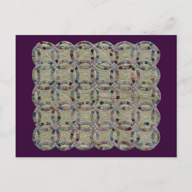 Postal Anillos de Boda de doble línea CUILITADOS- (Anverso)