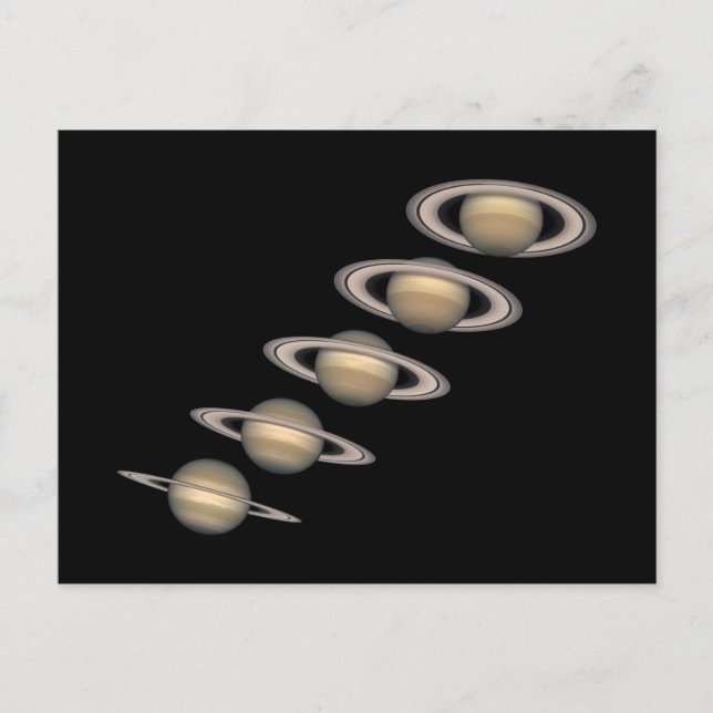 Postal Anillos de Saturn&apos (Anverso)